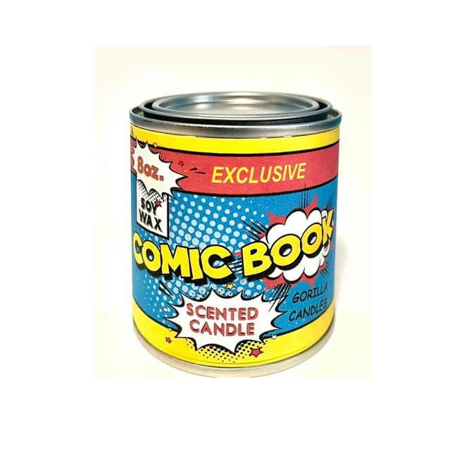 Comic Book Candle - Ink and Latte