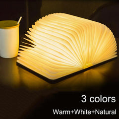 Portable LED Book Decor Night Light - Ink and Latte