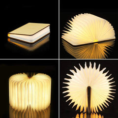 Portable LED Book Decor Night Light - Ink and Latte