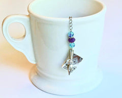 Book Tea Infuser with Pen - Ink and Latte