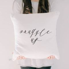 Snuggle Up Pillow - Ink and Latte