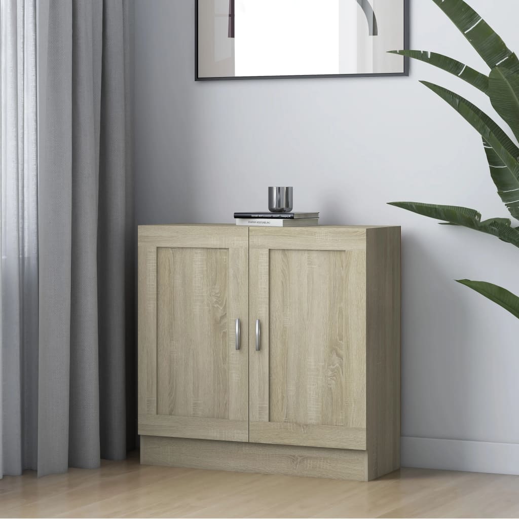 Book Cabinet White 32.5"x12"x31.5" Chipboard