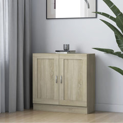 Book Cabinet White 32.5"x12"x31.5" Chipboard