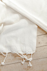 Lets Get Cozy Throw Blanket - Ink and Latte