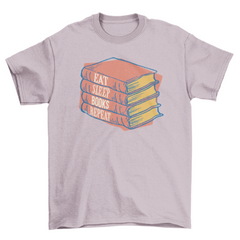 Books repeat t-shirt