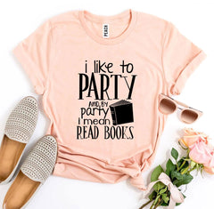I Like To Party Tee - Ink and Latte