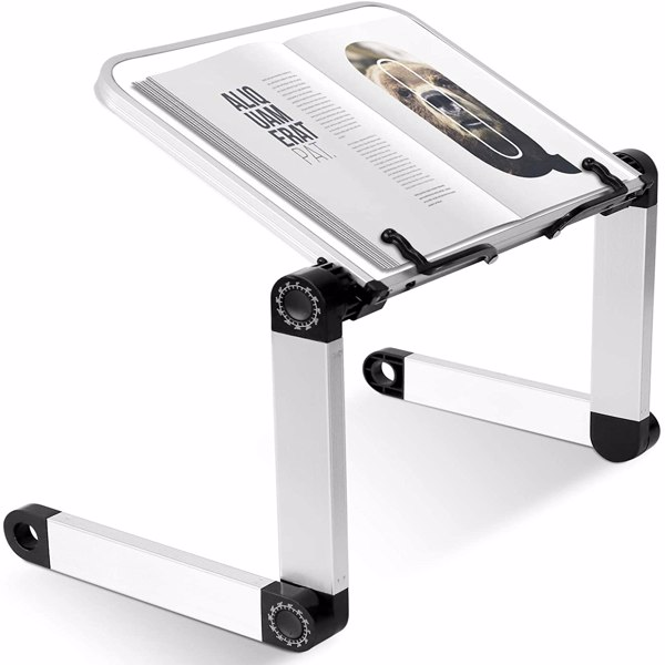 Adjustable Ergonomic Book Stand - Ink and Latte