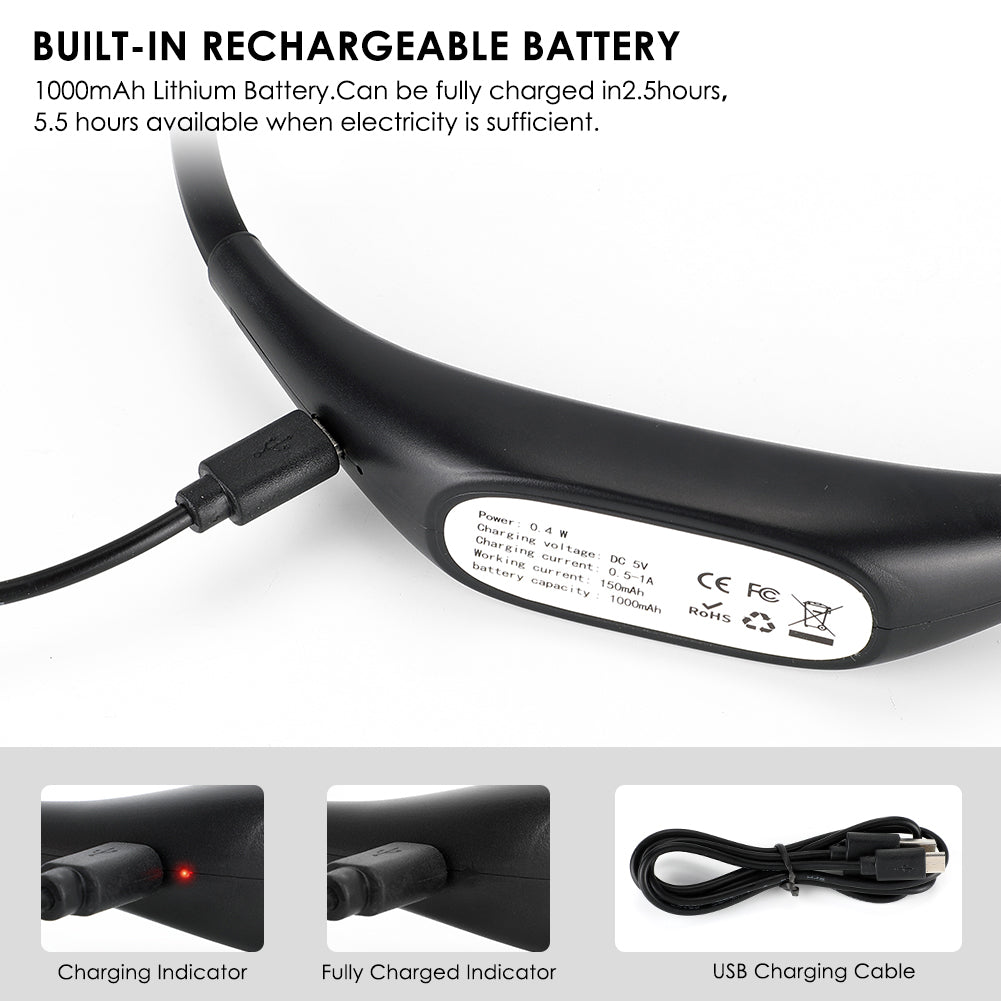 Led Neck Hanging Night Reading Lamp - Ink and Latte