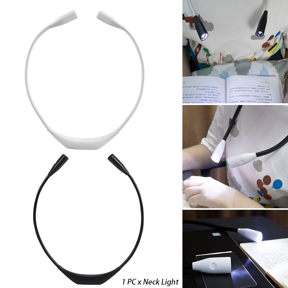 Led Neck Hanging Night Reading Lamp - Ink and Latte