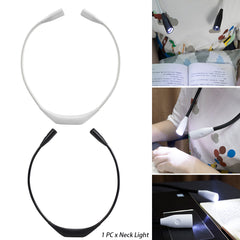 Led Neck Hanging Night Reading Lamp - Ink and Latte