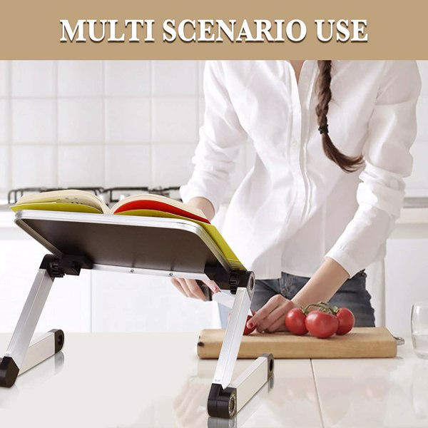 Adjustable Ergonomic Book Stand - Ink and Latte
