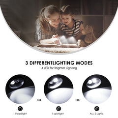 Led Neck Hanging Night Reading Lamp - Ink and Latte