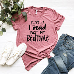 I Read Past My Bedtime Tee - Ink and Latte