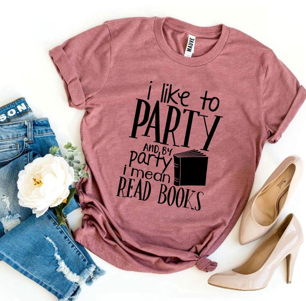 I Like To Party Tee - Ink and Latte