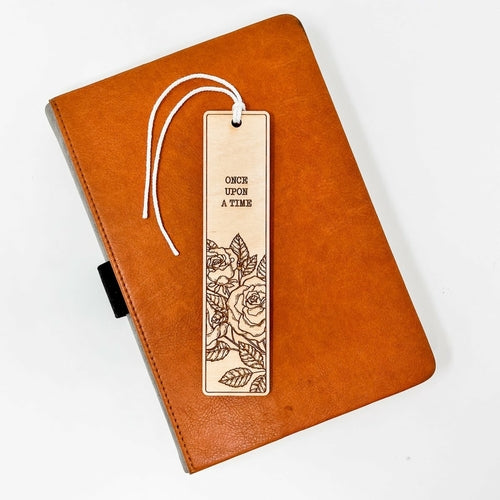 Book Lovers Wooden Bookmark - Ink and Latte