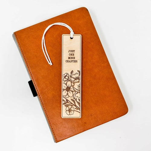 Book Lovers Wooden Bookmark - Ink and Latte
