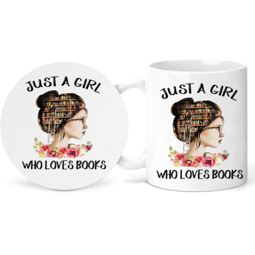 Just a Girl Who Loves Books Gift Set - Ink and Latte
